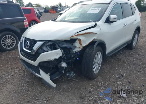 2017 Nissan Rogue Sv из США, поврежденный, VIN 5N1AT2MVXHC792371